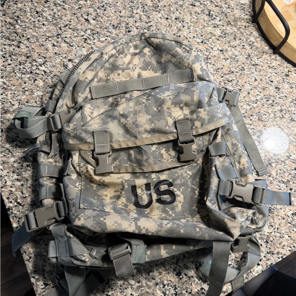 U.S. Army Camouflage Backpack